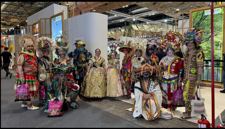 Los Lingotes en FITUR Madrid: presencia de la comparsa en la feria