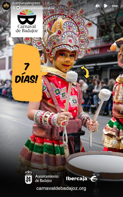 faltan 7 días para el carnaval de los lingotes